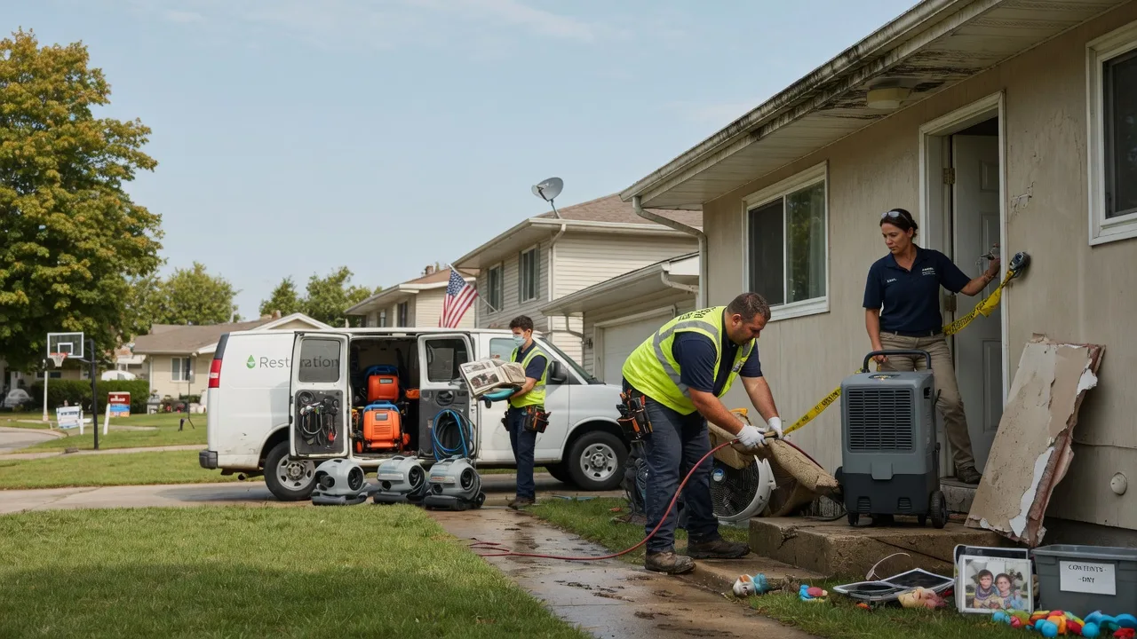 Water Damage Restoration in Griffin, IN near me